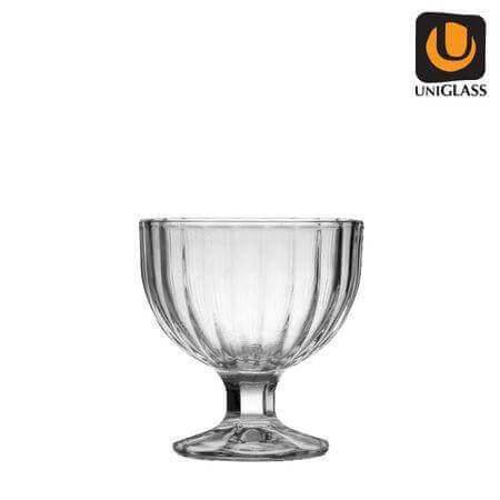UNIGLASS μπωλ παγωτού flamengo 27cl 6τεμ 44854