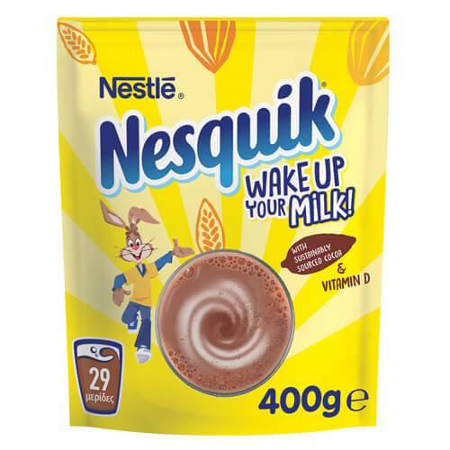 NESTLE κακάο nesquik σακουλάκι 400gr