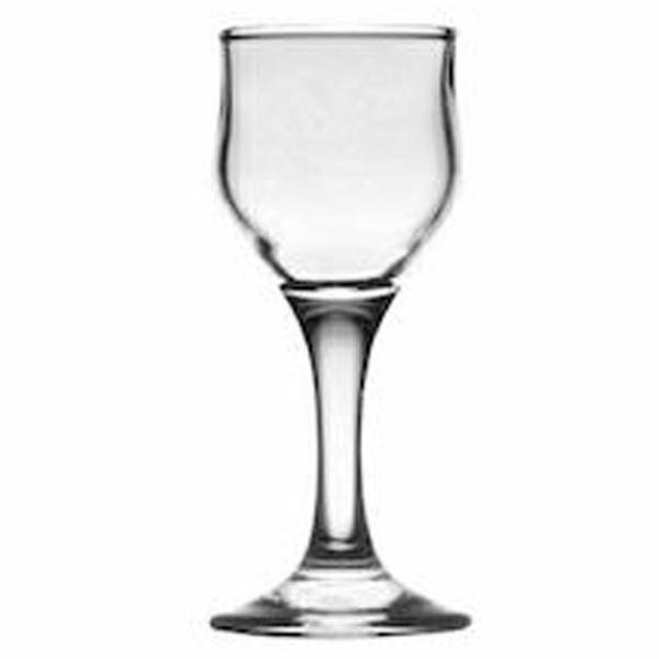 UNIGLASS ποτήρι γυάλινο λικέρ kouros 6cl 12τεμ 95502