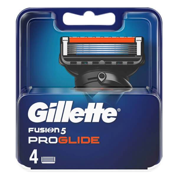 GILLETTE ανταλλακτικές λεπίδες fusion proglide 4τεμ