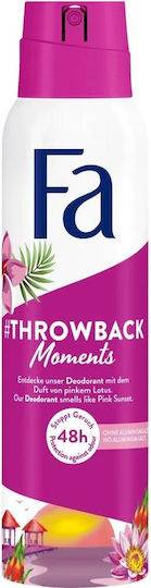 FA αποσμητικό σώματος deo spray moments throwback 150ml