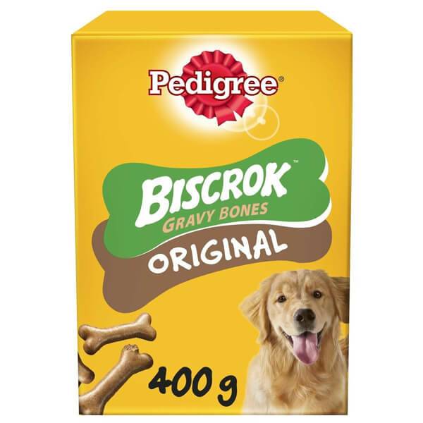 PEDIGREE biscrok gravy bones μπισκότα σκύλων 400gr