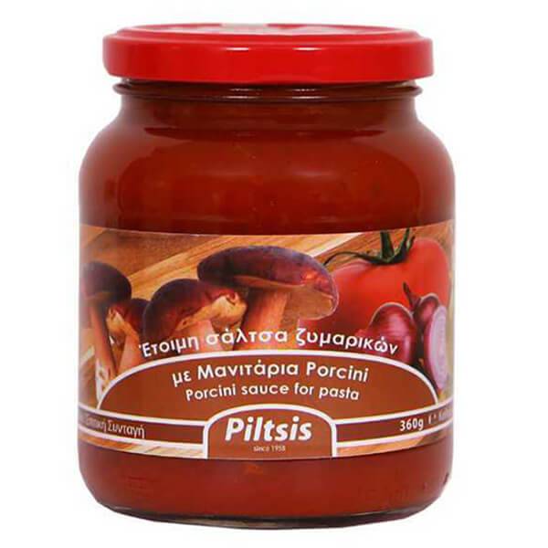 PILTSIS σάλτσα ζυμαρικών με μανιταρια Porcini 360gr