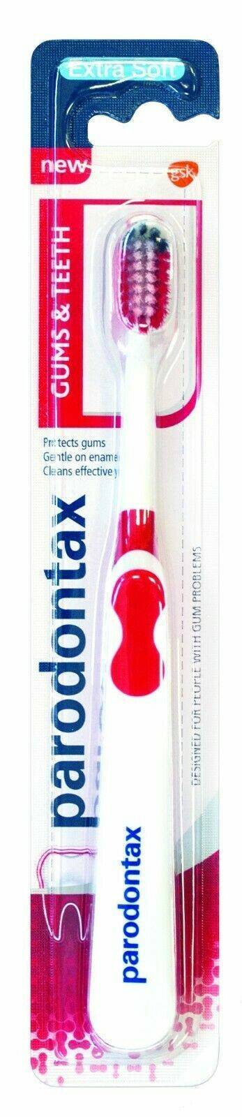 PARODONTAX οδοντόβουρτσα gums και teeth clean μαλακή σε διάφορα χρώματα 1τεμ