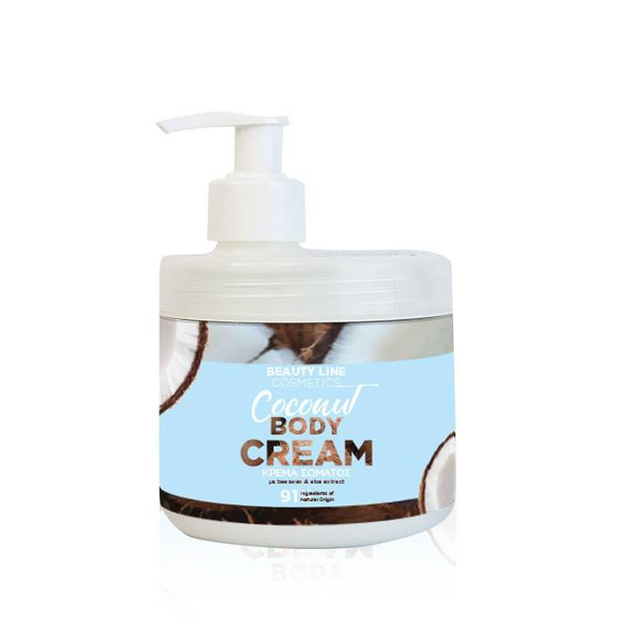 BEAUTY LINE κρέμα σώματος καρύδα 500ml
