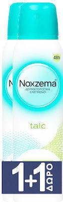 NOXZEMA αποσμητικό σώματος spray talc 2x150ml