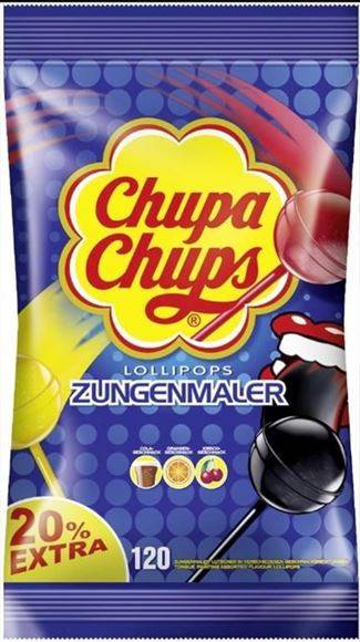 CHUPA CHUPS γλειφιτζούρια σε μπλε σακούλα 120x12gr