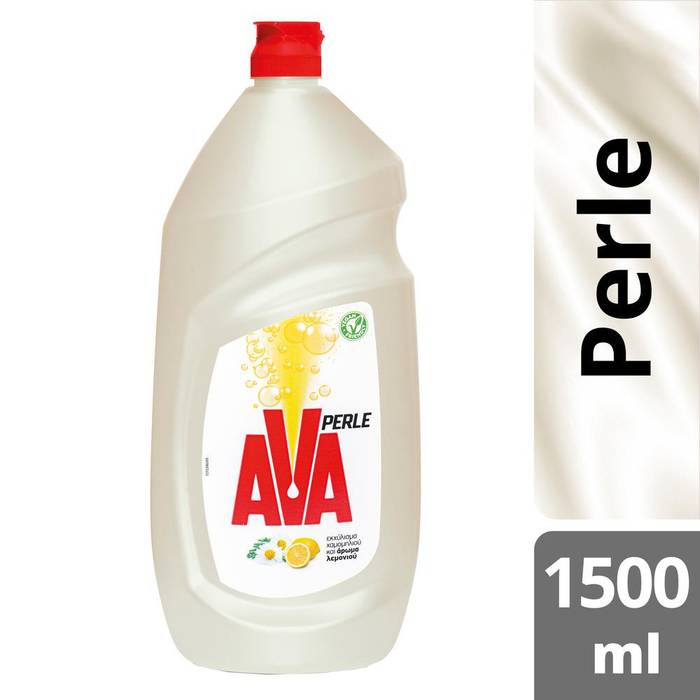 AVA Perle υγρό πιάτων με λεμόνι 1,5lt