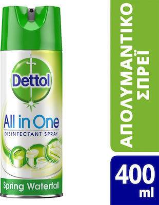 DETTOL υγρό απολυμαντικό spray all in one spring fresh 400ml