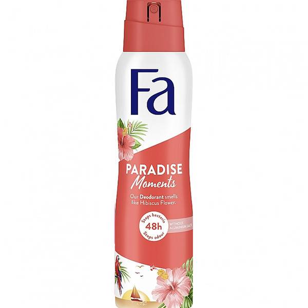 FA αποσμητικό σώματος deo spray paradise moments 150ml