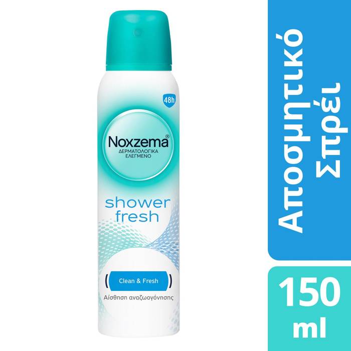 NOXZEMA αποσμητικό σώματος spray natural fresh 150ml