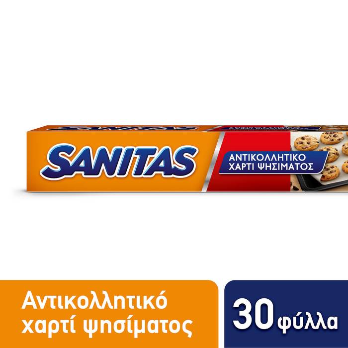 SANITAS αντικολλητικό χαρτί 30 φύλλα