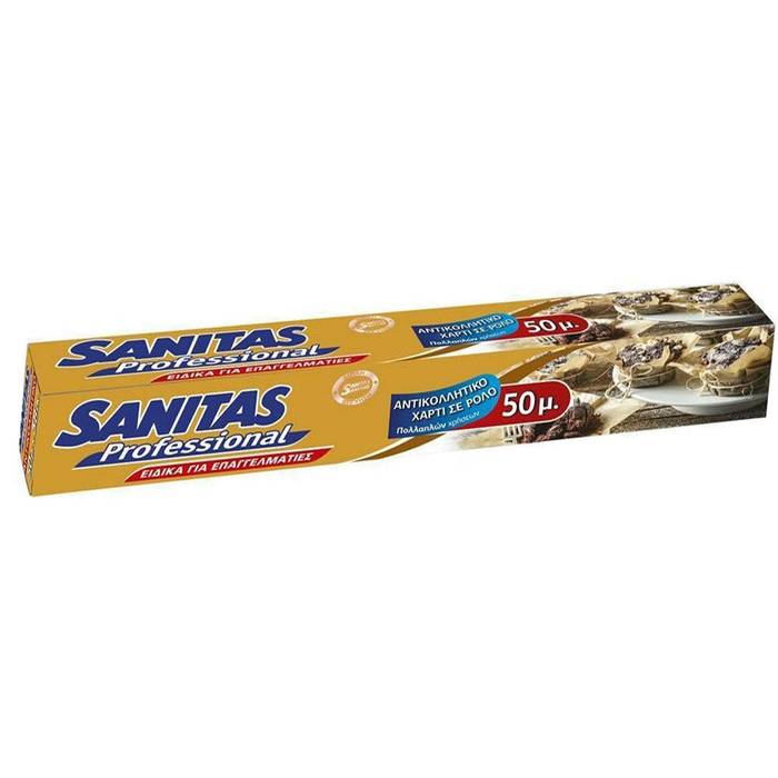 SANITAS αντικολλητικό χαρτί 50m
