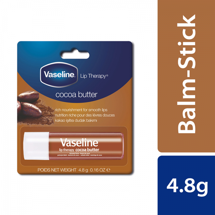 VASELINE κρέμα χειλιών lip butter με κακάο 4,8gr