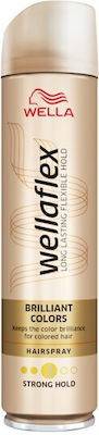 WELLAFLEX hair spray μαλλιών brilliant colours strong No3 250ml