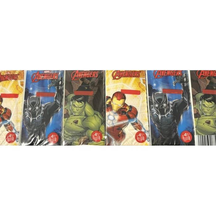 MARVEL χαρτομάντηλα avengers 18τεμ