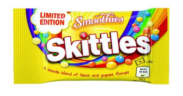 SKITTLES καραμελάκια smoothies 14x38gr