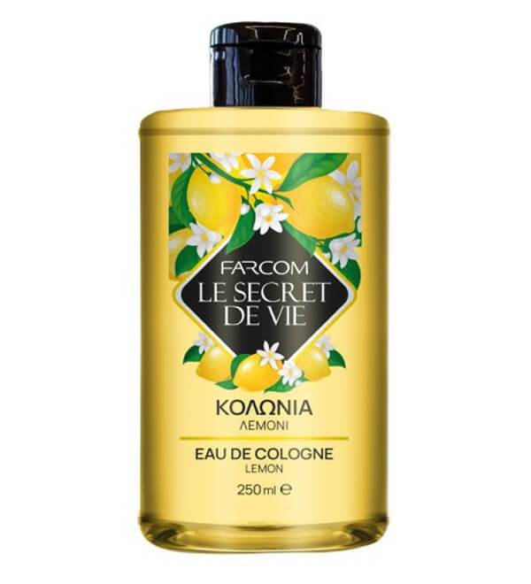 FARCOM Le Secret De Vie κολώνια 80o λεμόνι 250ml