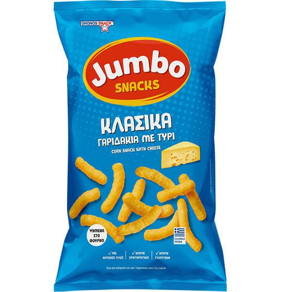 OHONOS SNACKS Jumbo γαριδάκια classic χωρίς γλουτένη 90gr