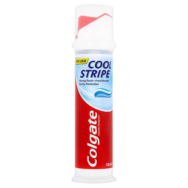 COLGATE οδοντόκρεμα Cool Stripe με αντλία 100ml
