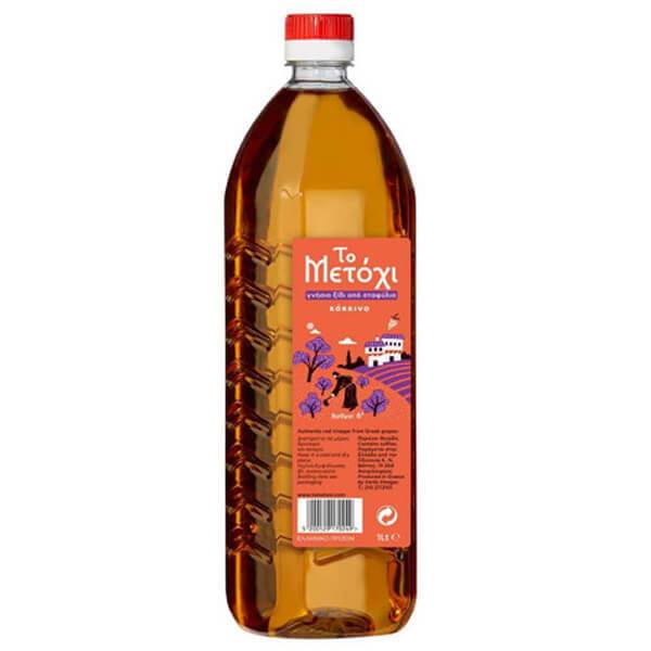 ΤΟ ΜΕΤΟΧΙ ξύδι γνήσιο κόκκινο 6 βαθμών 1lt