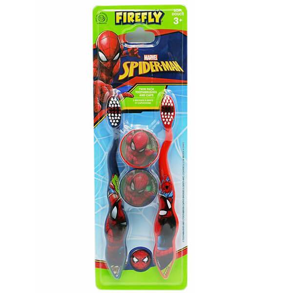 FIREFLY Spiderman οδοντόβουρτσα παιδική 2τεμ