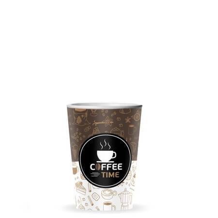 COFFEE TIME ποτήρι χάρτινο single wall 4oz 50τεμ