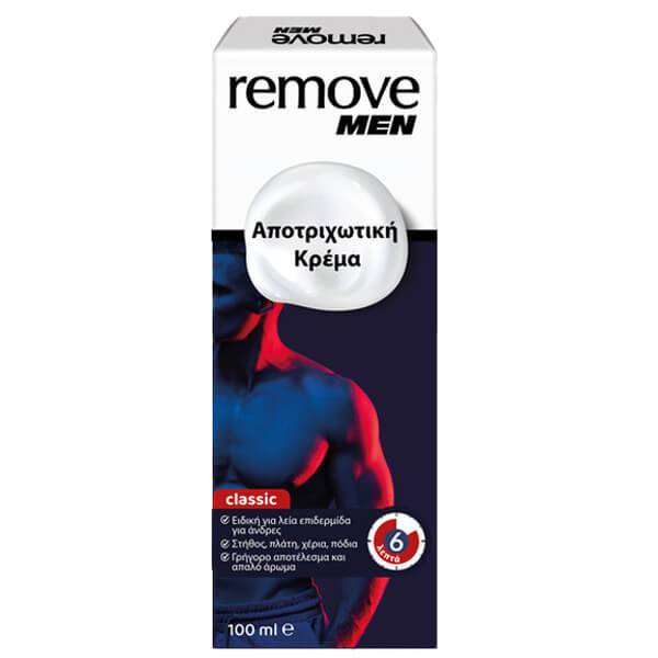 REMOVE κρέμα αποτρίχωσης ανδρών κλασική 100ml