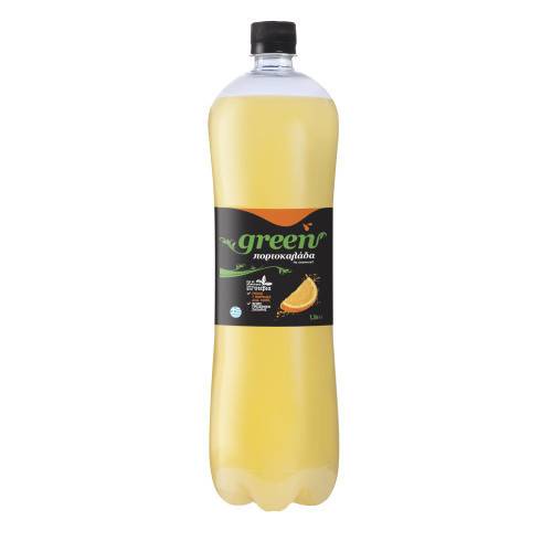 GREEN COLA αναψυκτικό πορτοκαλάδα χωρίς ζάχαρη με stevia 1,5lt