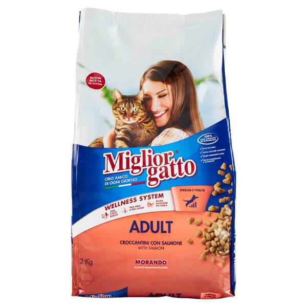MORANDO Miglior γατοτροφή κροκέτα σολομό 2kg