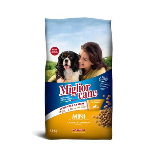 MORANDO Miglior σκυλοτροφή κροκέτα mini βοδινό 1,5kg