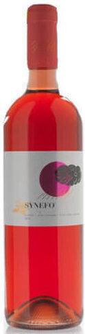 SYNEFO οίνος ροζέ ημίγλυκος 750ml