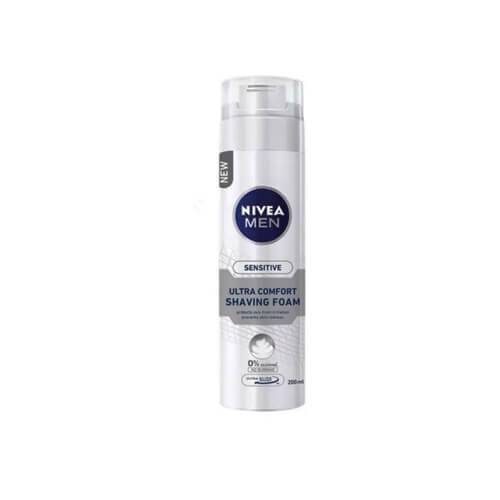 NIVEA αφρός ξυρίσματος comfort sensitive 200ml