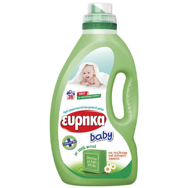 ΕΥΡΗΚΑ baby υγρό απολυμαντικό ρούχων 1,8lt