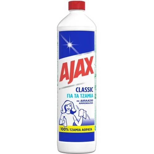 AJAX υγρό καθαριστικό τζαμιών οβίδα 450ml