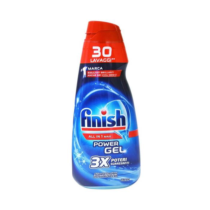FINISH καθαριστικό πλυντηρίου πιάτων gel κλασικό 30μεζ 600ml