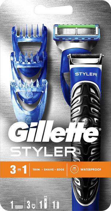 GILLETTE ξυραφάκι styler 3σε1 με ανταλλακτικές λεπίδες 1τεμ