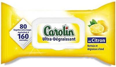 CAROLIN μαντηλάκια Citrus 160τεμ