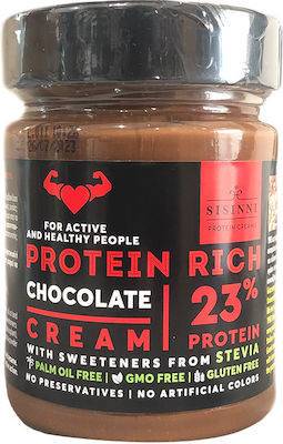 SISINNI protein rich 23% κρέμα σοκολάτα με stevia 320gr