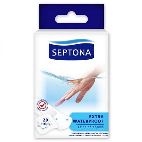 SEPTONA αυτοκόλλητα επιθέματα αδιάβροχα 20τεμ