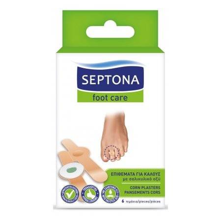 SEPTONA αυτοκόλλητα επιθέματα για κάλους 6τεμ