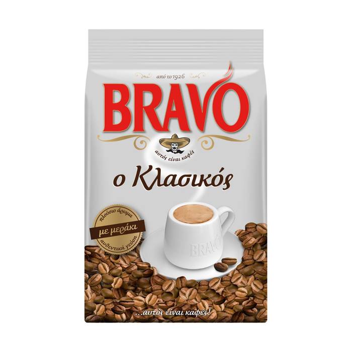 BRAVO ελληνικός καφές κλασικός 95gr
