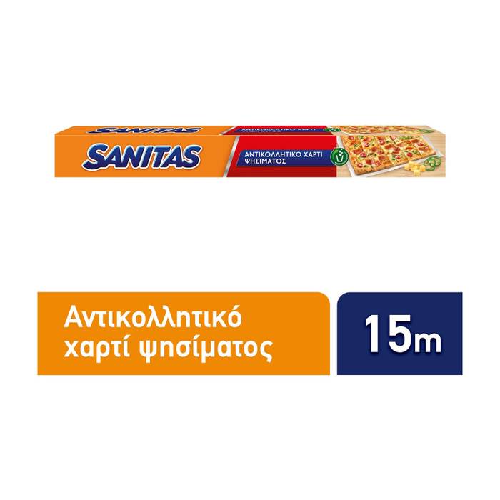SANITAS αντικολλητικό χαρτί 15 μέτρα