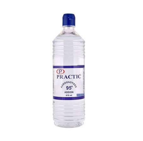 PRACTIC αλκοολούχος λοσιόν 95o 410ml