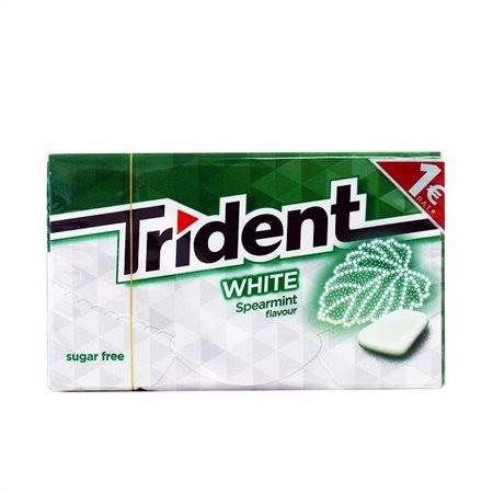 TRIDENT τσίχλες white δυόσμος 23,8gr