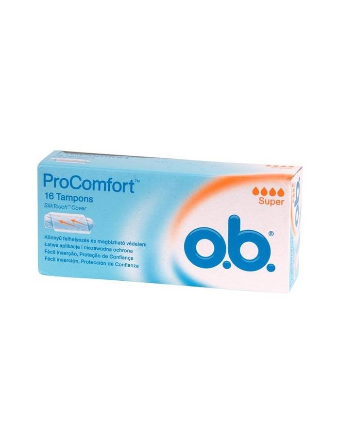 O.B. ταμπόν pro comfort super 16τεμ