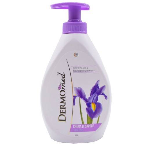 DERMOMED κρεμοσάπουνο ταλκ και ίρις 300ml