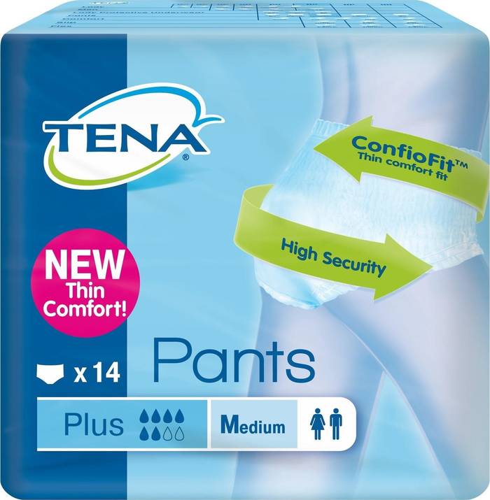 TENA pants πάνα βρακάκι ακράτειας medium 14τεμ