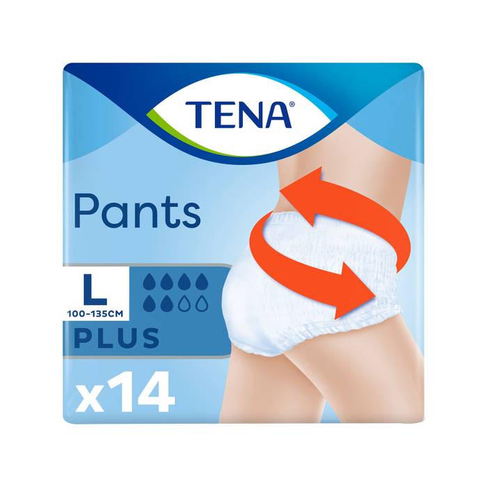 TENA pants πάνα βρακάκι ακράτειας large 14τεμ