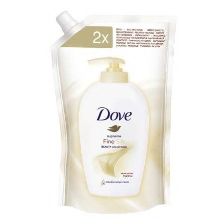 DOVE κρεμοσάπουνο ανταλλακτικό Silk σακούλα 500ml